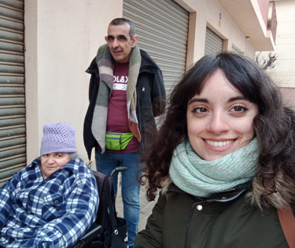 Conectora comunitaria del proyecto 'Mi Casa: una vida en Comunidad', de Plena inclusión.